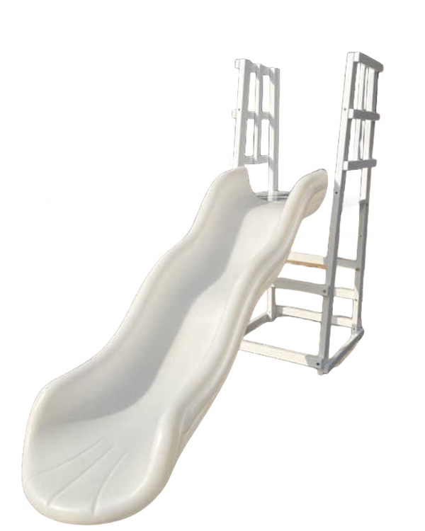 Outdoor Furniture Kids - Hot Sale White Double Slide Indoor