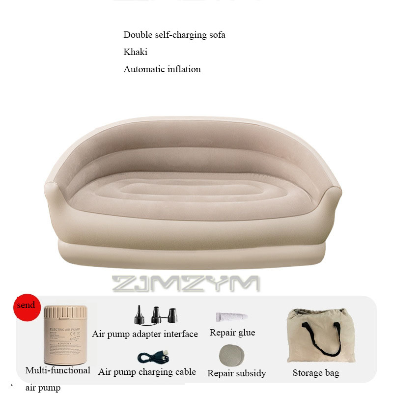 Automatic Inflatable Lazy Sofa - Outdoor Furniture Lounge Chair ulasan dan harga