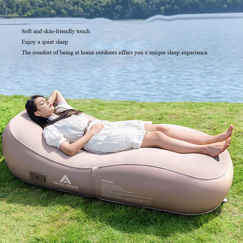 Automatic Inflatable Lazy Sofa - Outdoor Furniture Lounge Chair ulasan dan harga