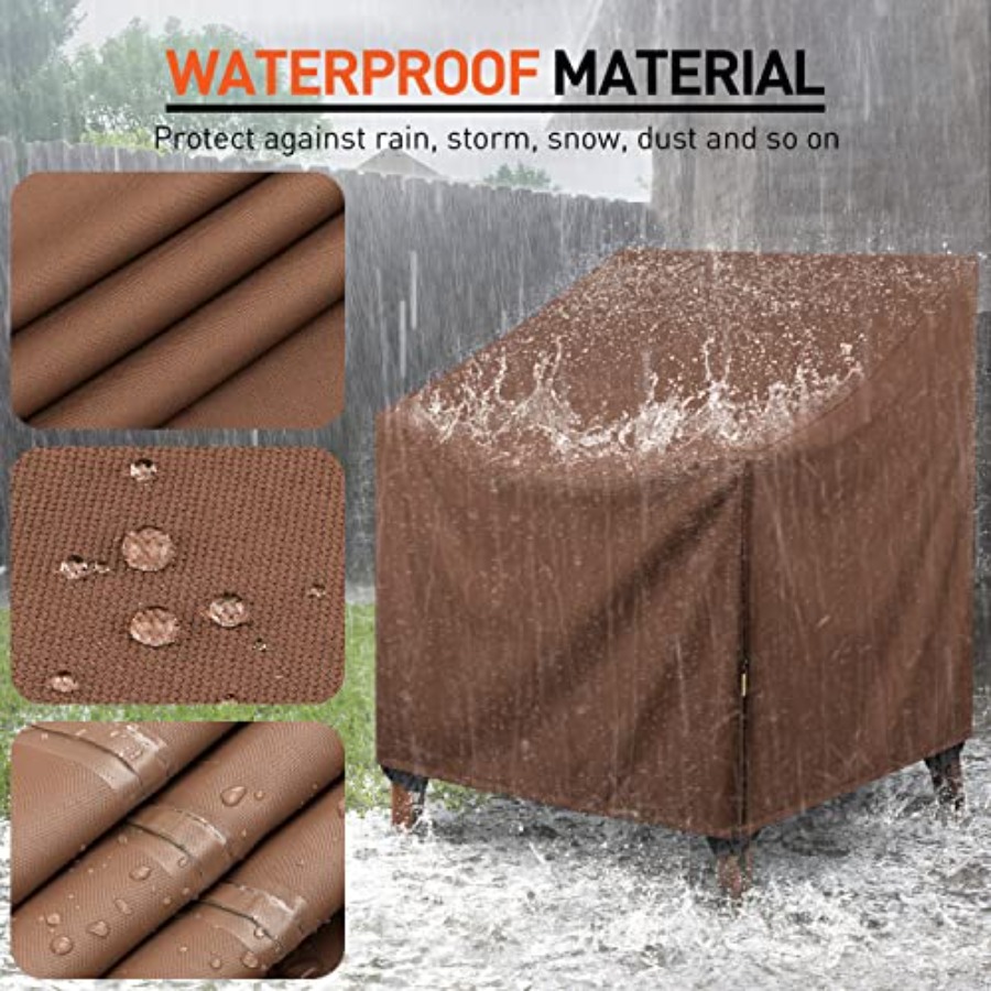 Waterproof Patio Chair Covers, - Outdoor Furniture Lounge Chair ulasan dan harga