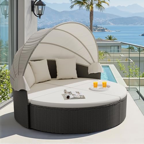 Patio Furniture Outdoor Round  - Outdoor Daybed Furniture ulasan dan harga