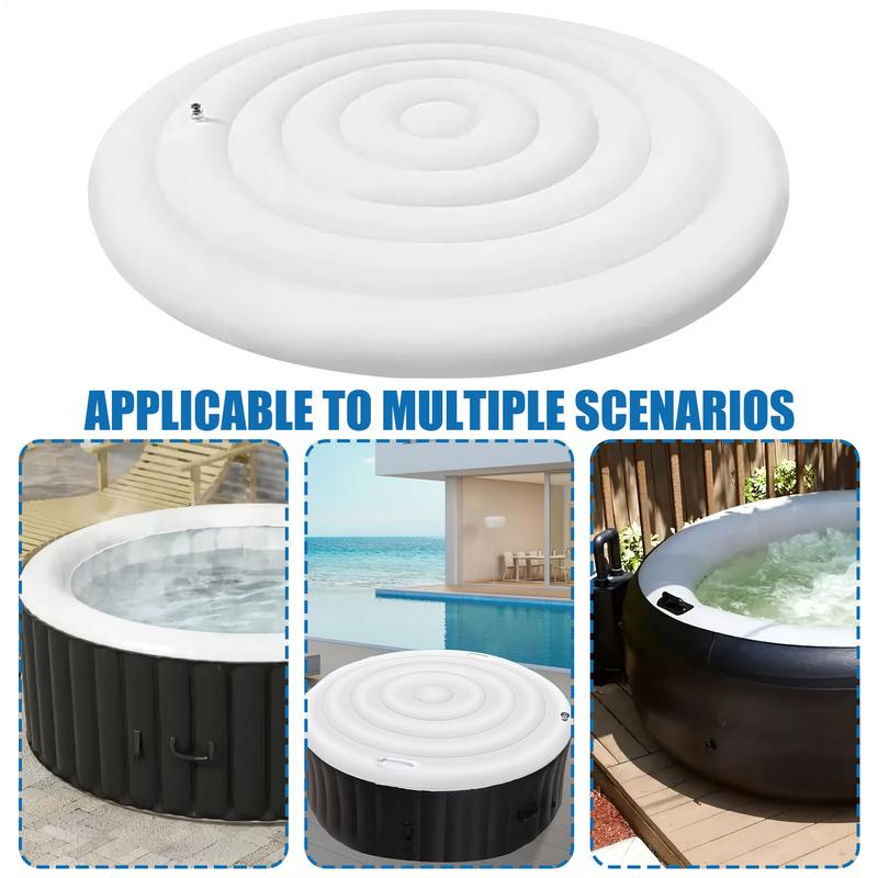 Round Lid Hot Tub Windproof Co - Inflatable Hot Tub ulasan dan harga