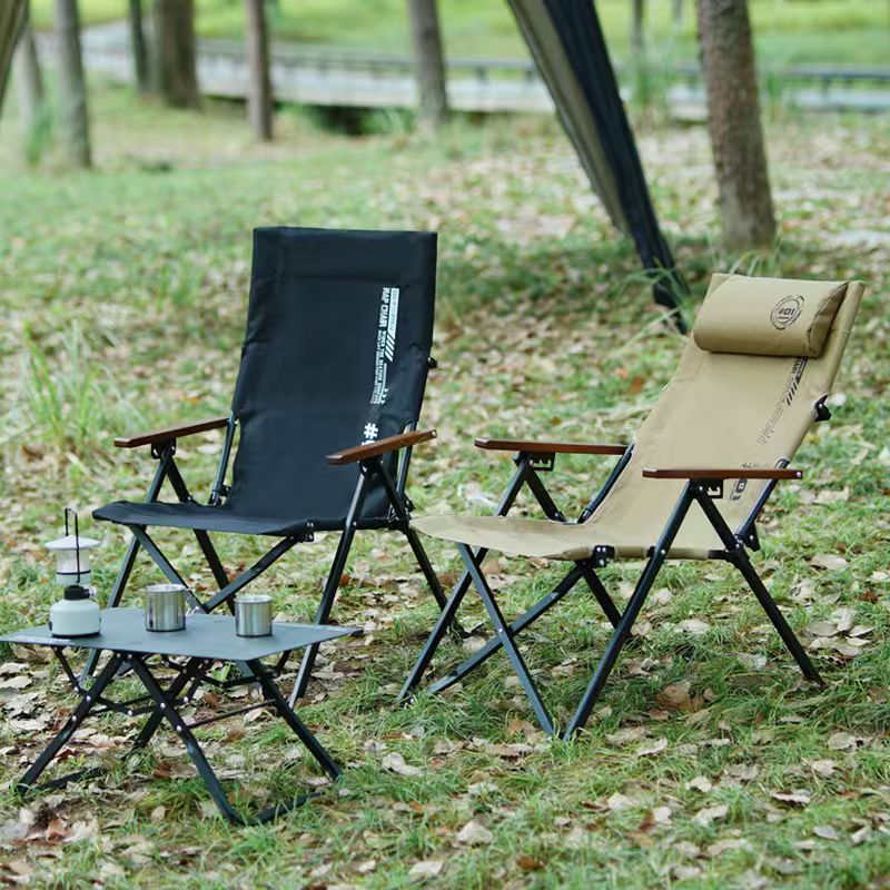 Folding High Back Beach Campin - Outdoor Furniture Iron ulasan dan harga