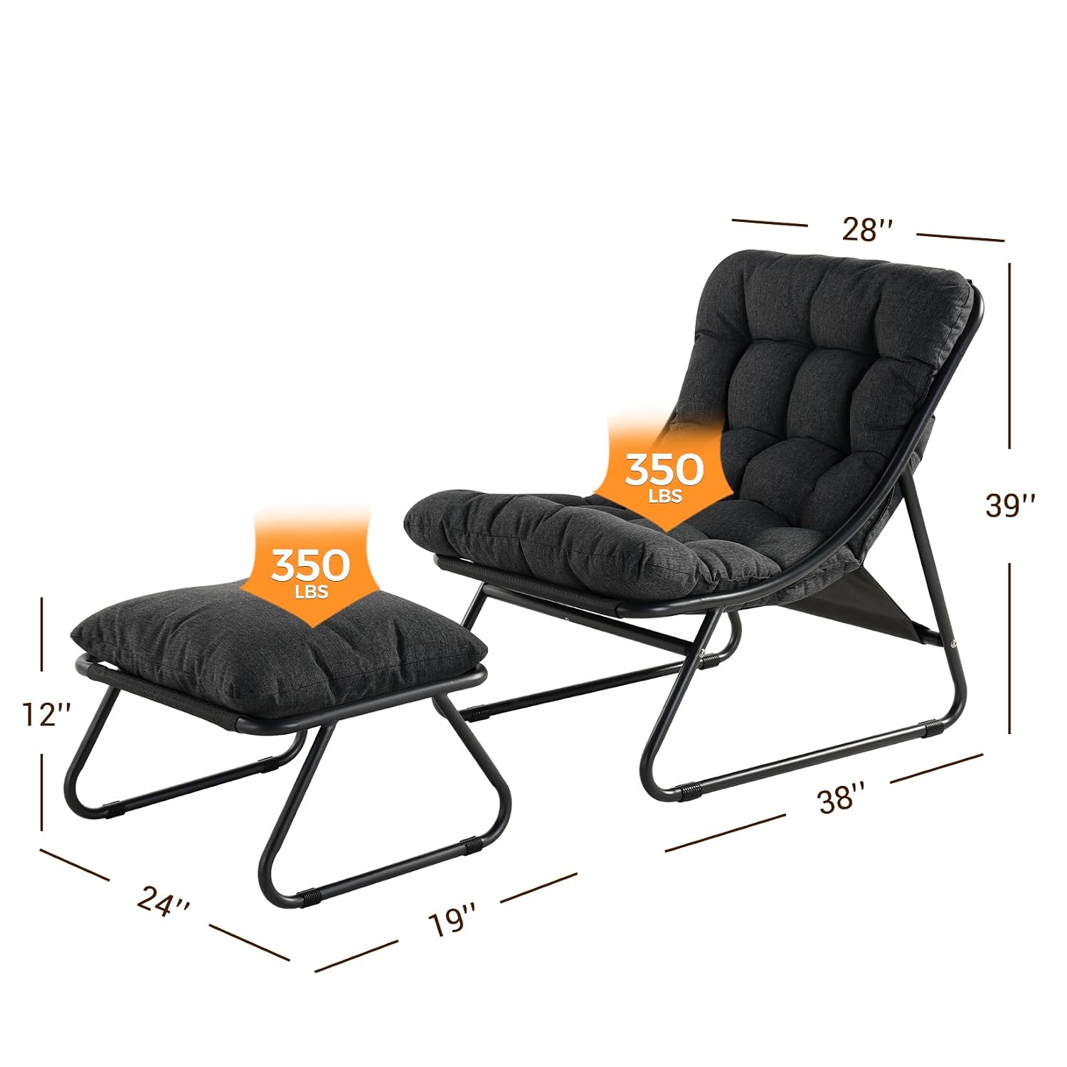 Outdoor Lounge Chair with Foot - Outdoor Furniture Lounge Chair ulasan dan harga