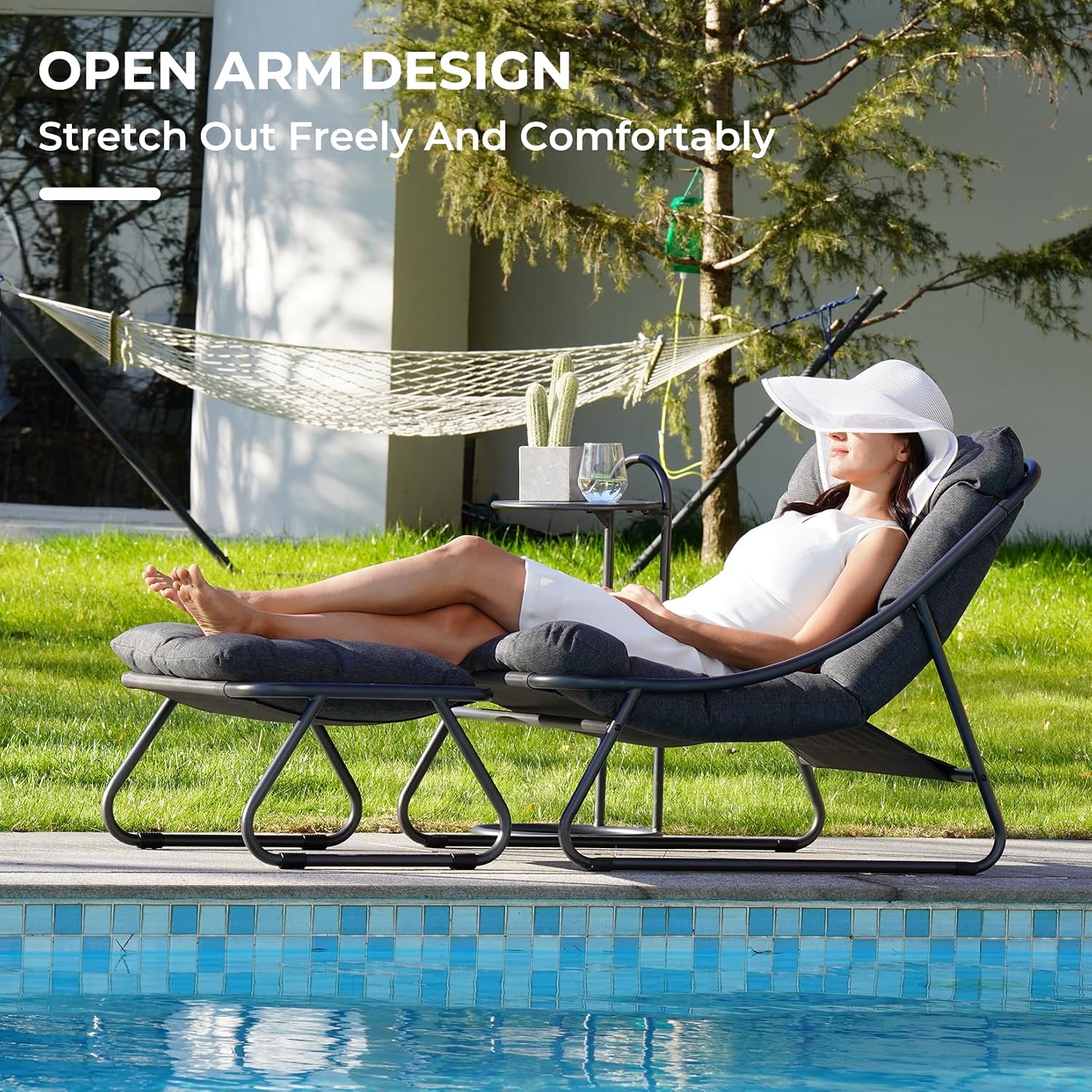 Outdoor Lounge Chair with Foot - Outdoor Furniture Lounge Chair ulasan dan harga