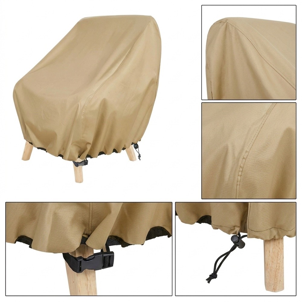 Waterproof Patio Chair Cover O - Outdoor Furniture Lounge Chair ulasan dan harga