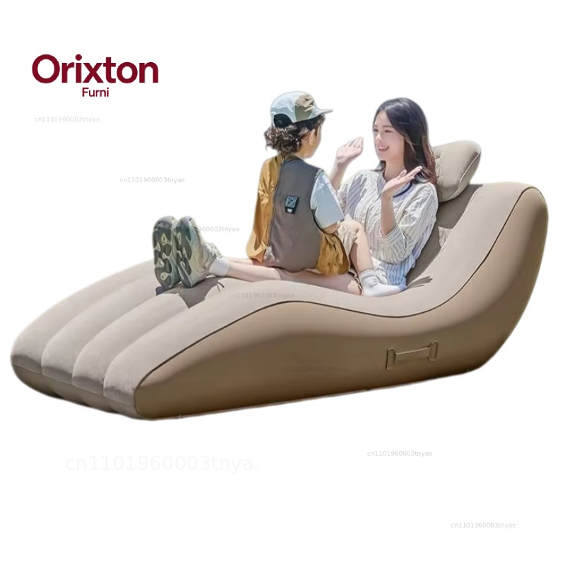 Outdoor Portable Self Inflatin - Outdoor Furniture Lounge Chair ulasan dan harga