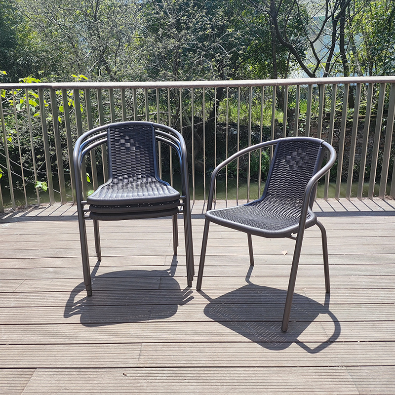 Waterproof Outdoor Plastic Cha - Outdoor Furniture Iron ulasan dan harga
