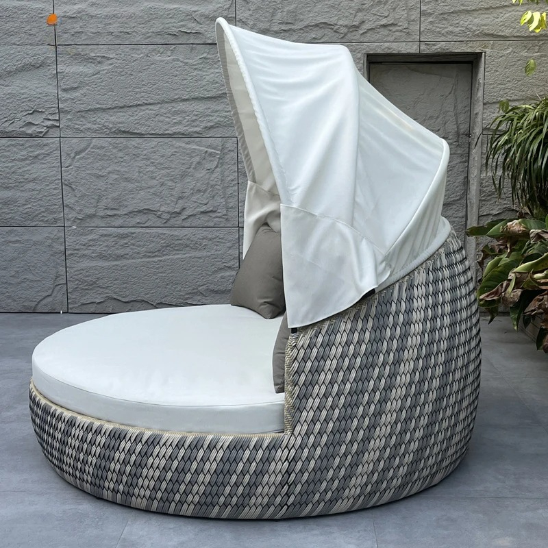 Daybed,Anti-UV Rustproof Round - Outdoor Daybed Furniture ulasan dan harga