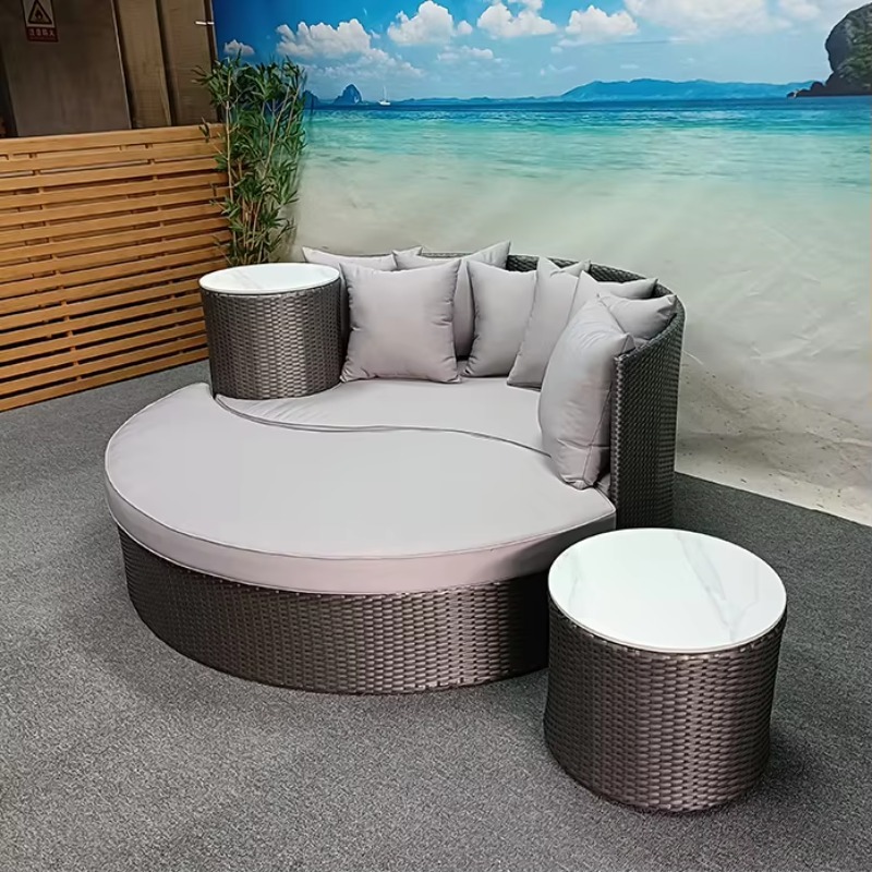 Factory Wholesale Raised Sun B - Outdoor Daybed Furniture ulasan dan harga