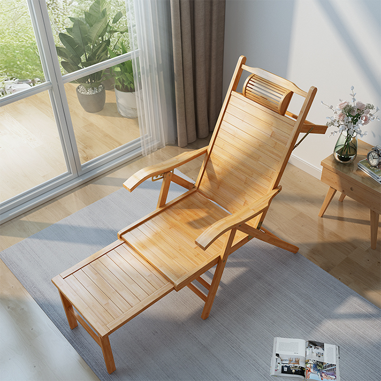 Lightweight Modern Design Bamb - Outdoor Furniture Lounge Chair ulasan dan harga