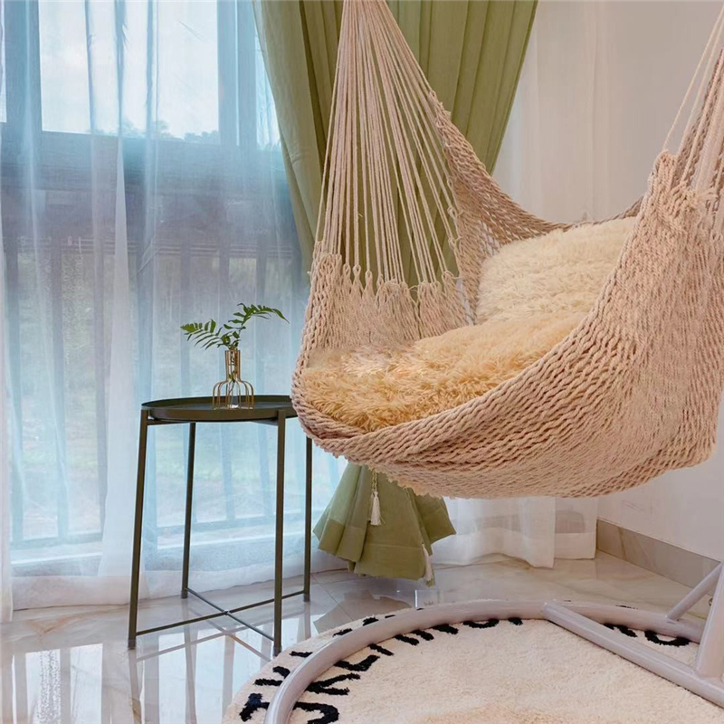Nordic Style White Hammock Swi - Outdoor Furniture Kids ulasan dan harga