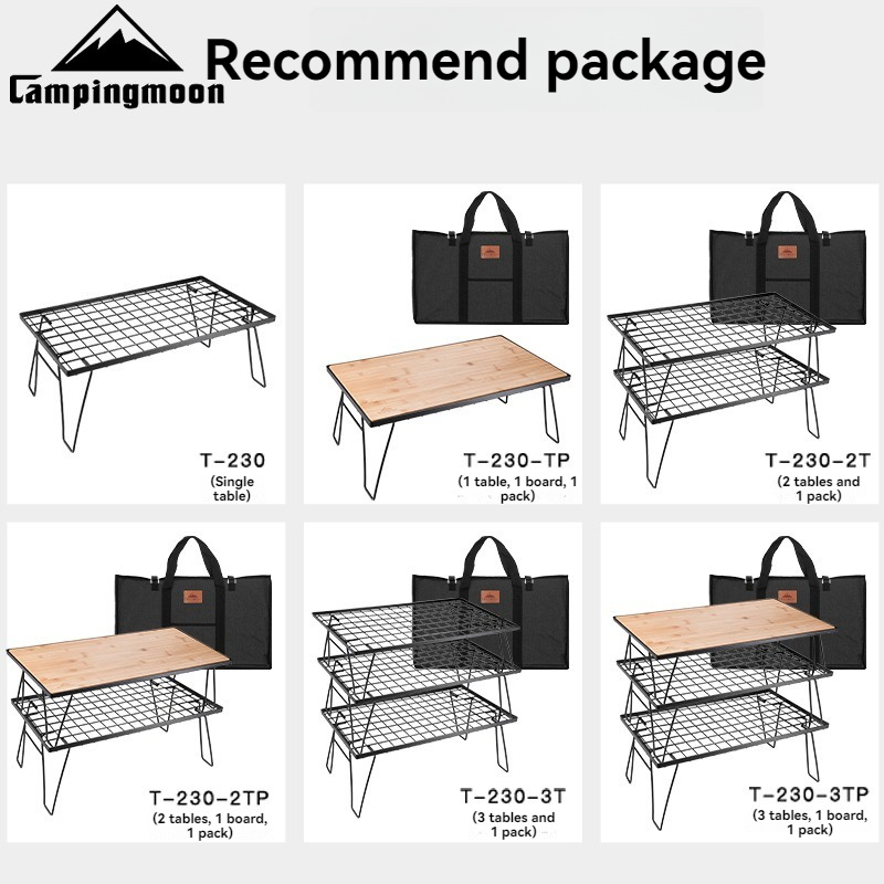 CAMPINGMOON T-230 Portable Mul - Outdoor Furniture Iron ulasan dan harga