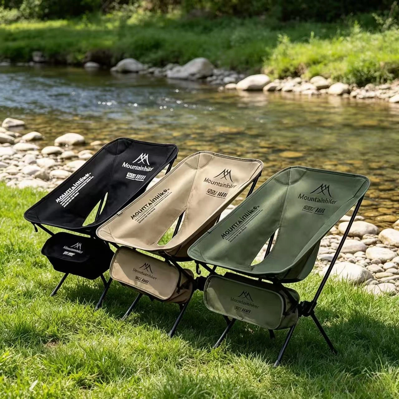 Folding Ultra Light Moon Chair - Outdoor Furniture Lounge Chair ulasan dan harga